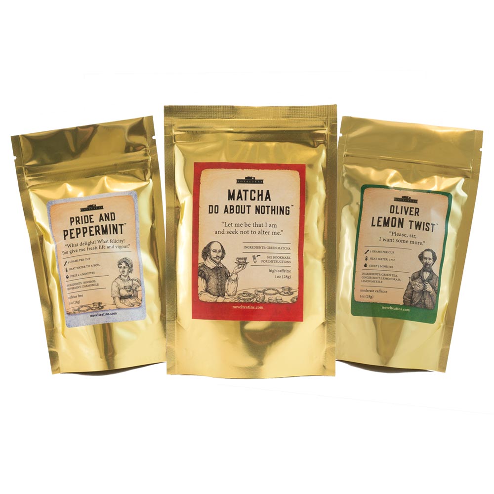 Literary Tea Blends Austen Shakespeare Dickens