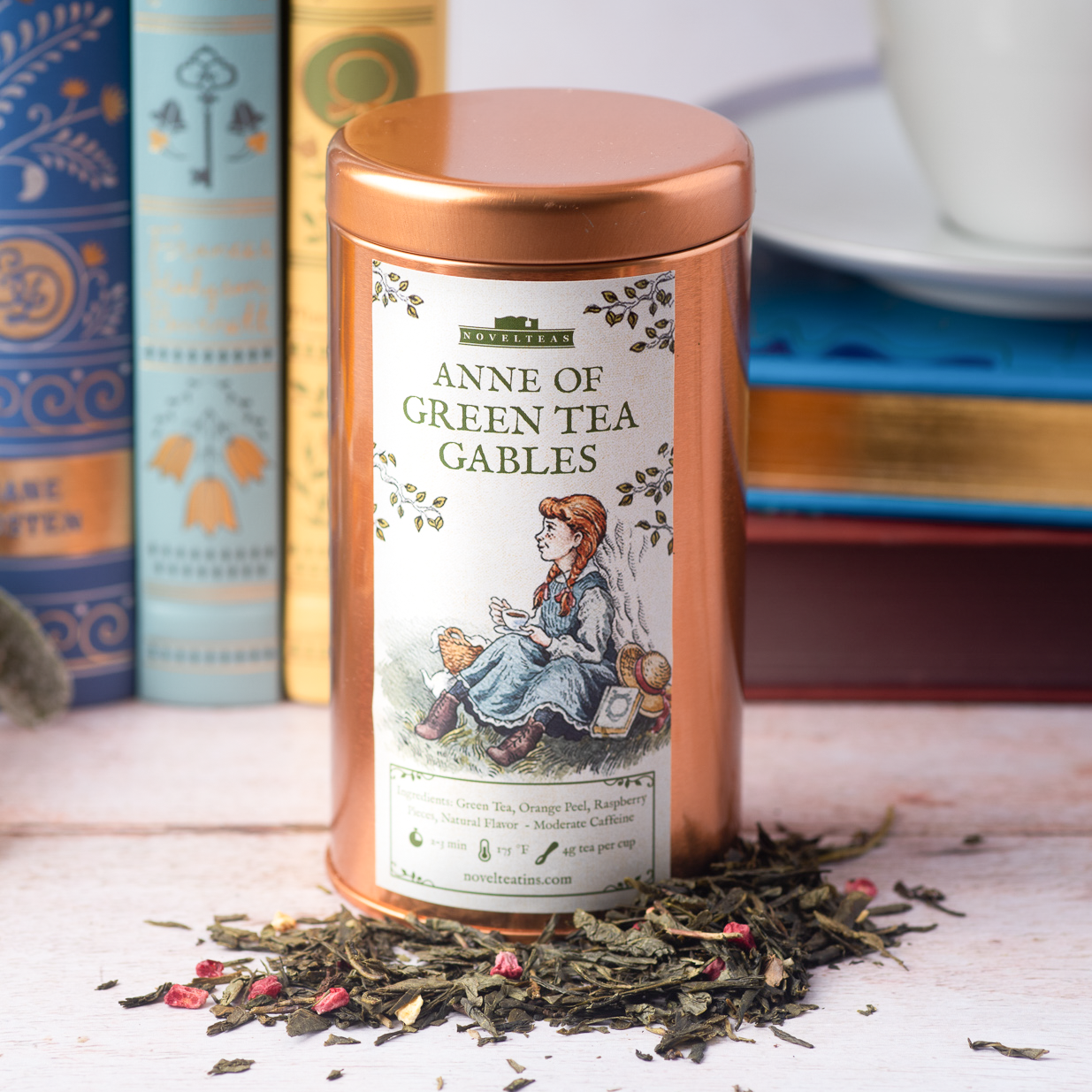 Nevel Tea NovelTea Tins Available Product Line - NovelTeas
