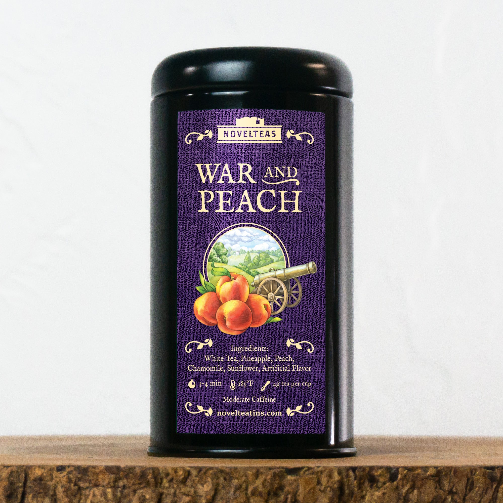 Tea Tins by NovelTeas, Creative Gifts with Punny Organic Tea
