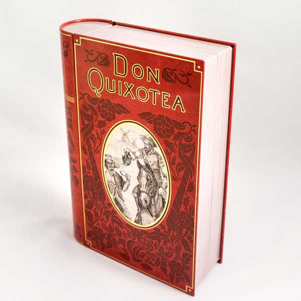 Don QuixoTea - NovelTea Tin Tea Book Container