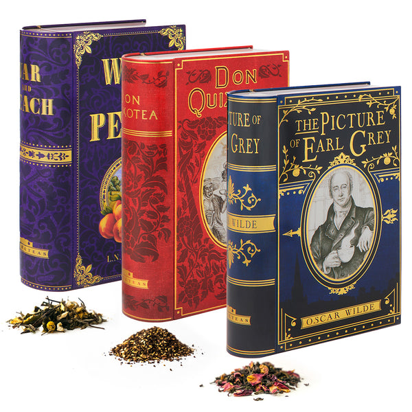 Tea Collection of Original Noveltea Tins NovelTeas