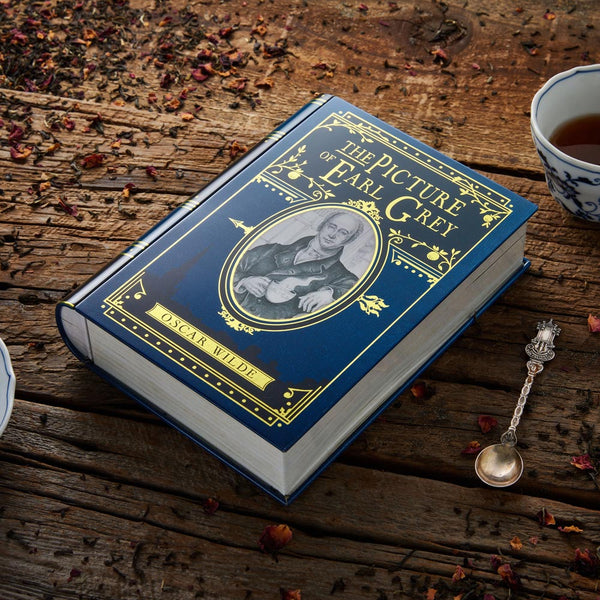 The Picture of Earl Grey Book Tea Container