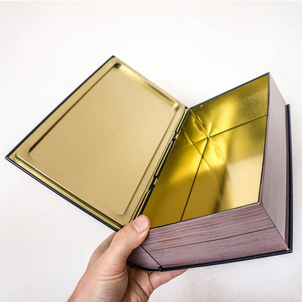 Open Book Tea Tin