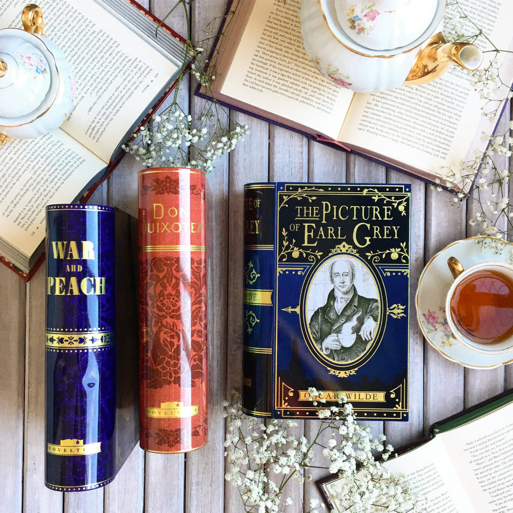 Tea Collection of Original Noveltea Tins NovelTeas