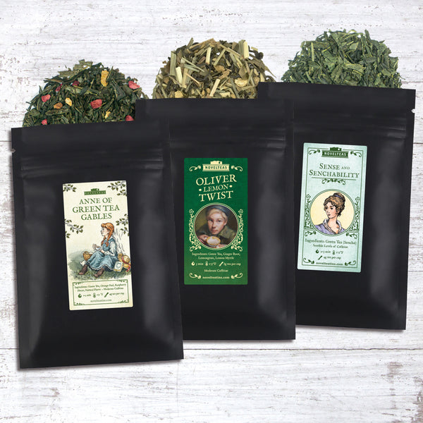 Bookish Green Tea Lover - Loose Leaf Bundle