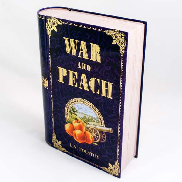 War and Peach NovelTea Tin NovelTeas