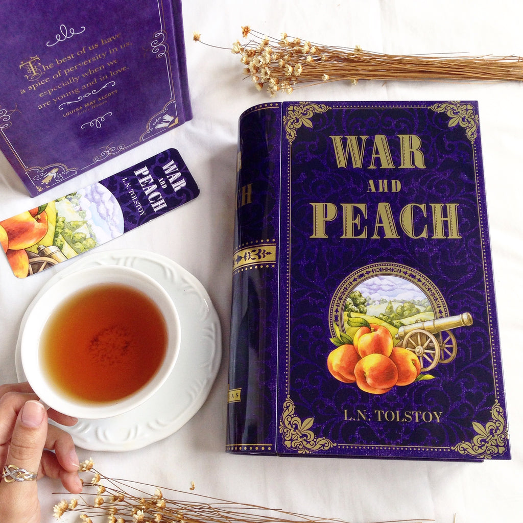 War and Peach NovelTea Tin