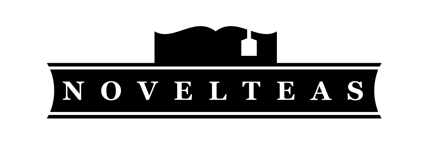 logo of Tea Tins by NovelTeas, Creative Gifts with Punny Organic Tea